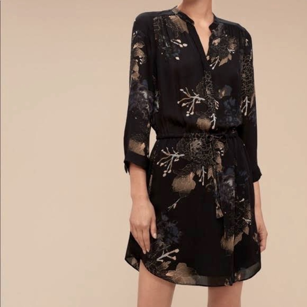 Aritzia Babaton Bennet 100% Silk Dress - XS
